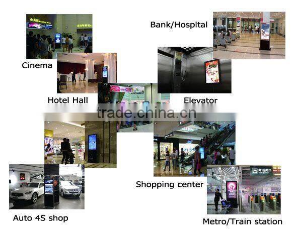 Cheaper advertising lcd display