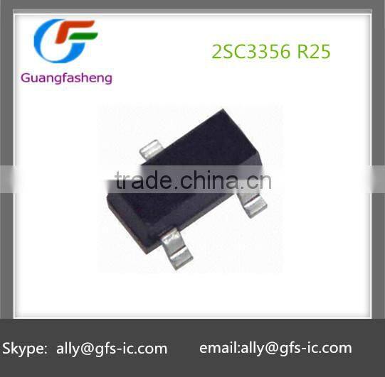 2SC3356 R25 triode 0.1A 12V High frequency low noise SOT-23