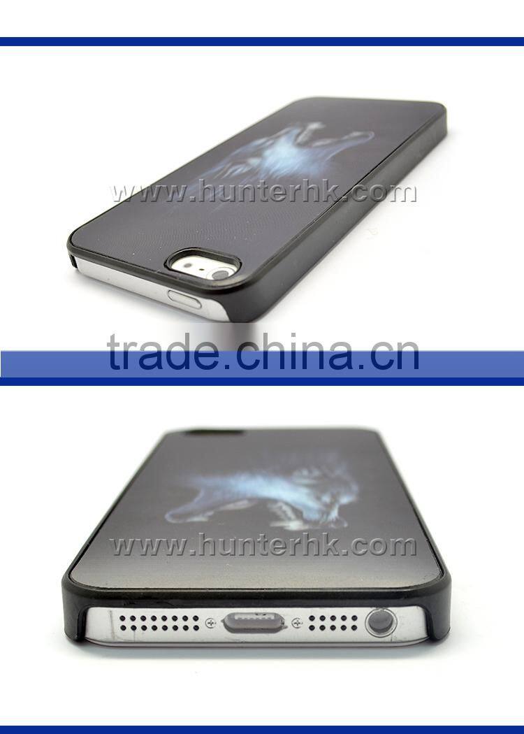 AAA Quality Wolf Hard Case 3D Cover For iPhone 5