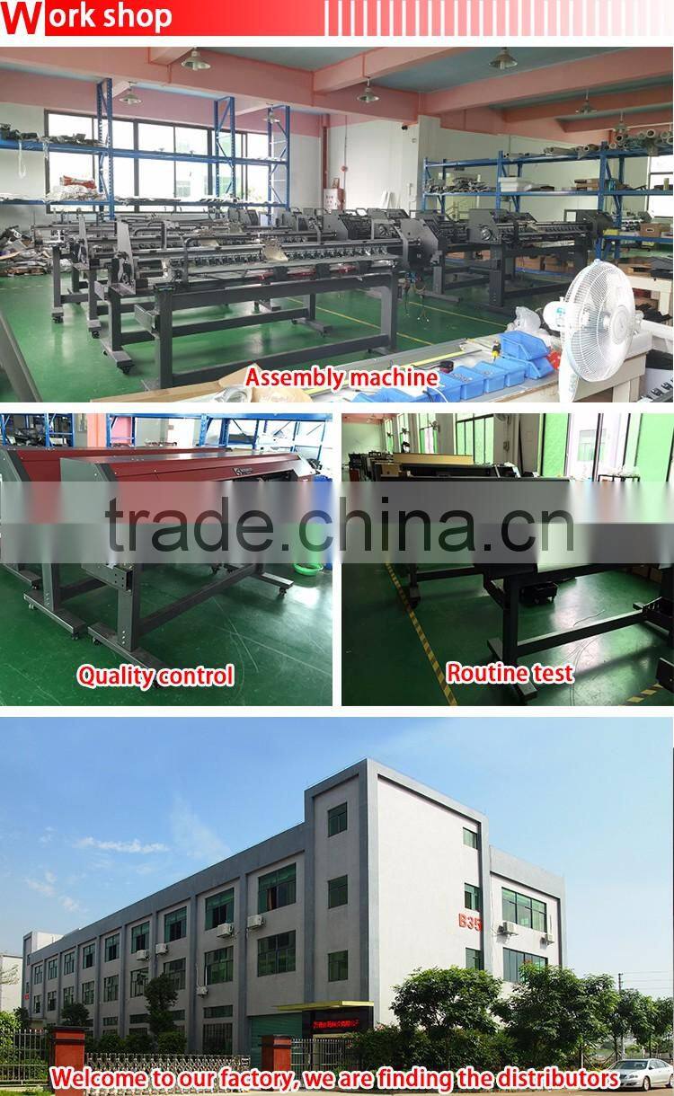 Best price FunsunJet FS-1802k 1.8m eco solvent inkjet printer with one dx5 head 1440dpi