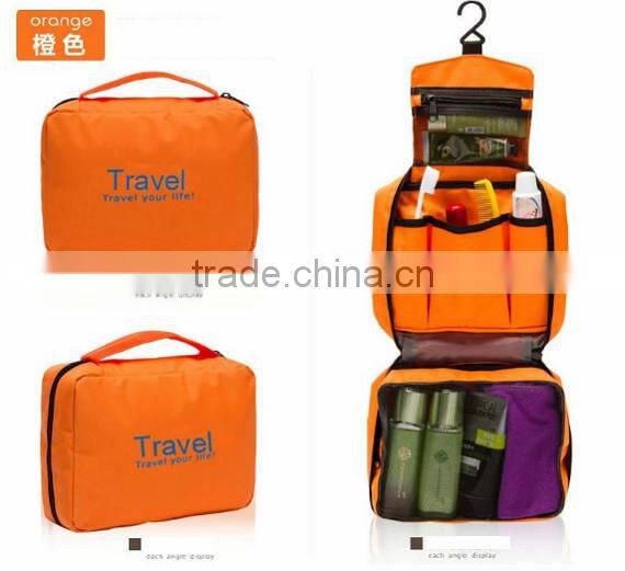 2015 Fashion Makeup Bag Women's Handbag Multifunctional travel cosmetic bag Travel Organizer Bag