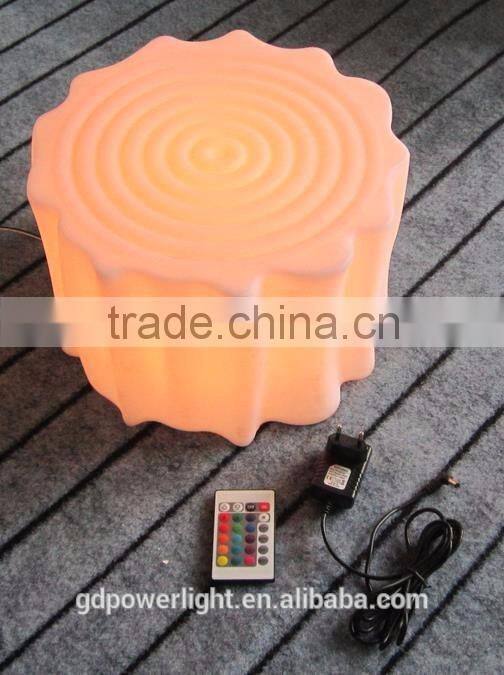New PE plastic Stool with LED light & remote control YXF-3320