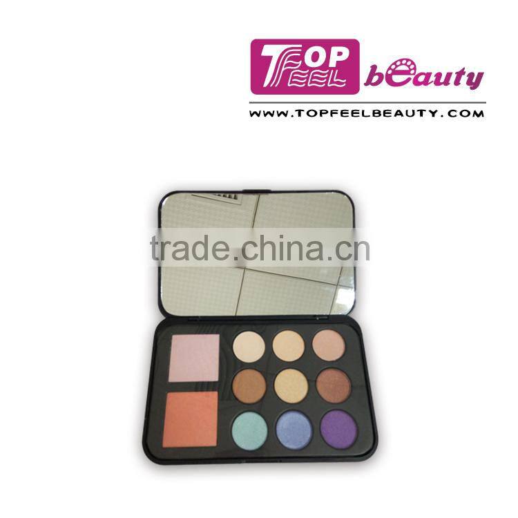 2016 Gradient changing color eyeshadow with mirror