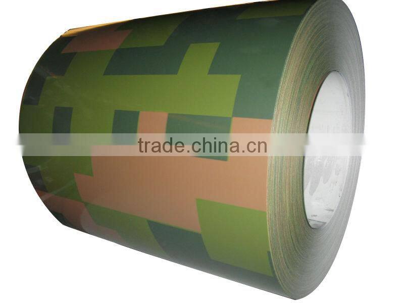 Camouflage Steel Coil or Plate