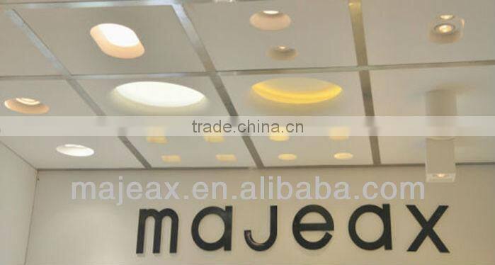 Commercial Gypsum Plaster rectangle led spotlight for sale