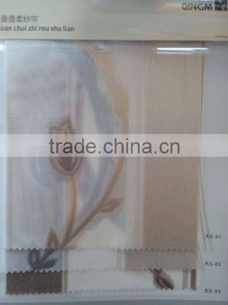 wholesale 100% polyester office vertical blinds