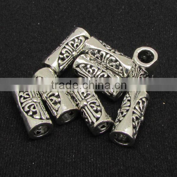 JS1213 High Quality Matte Metal Gold Silver Rondelle Spacer Beads,Dull Polish Matt Spacer Beads