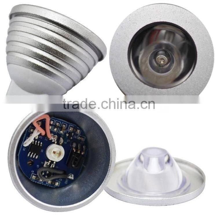 3w RGB battery operated color changing led lights