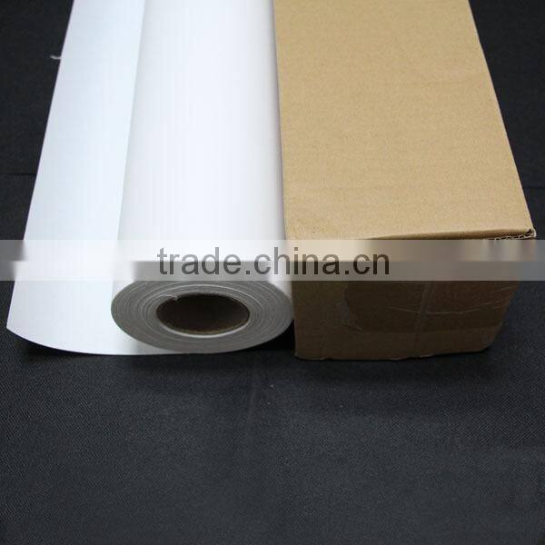Tear resistant blank polyester matt coated canvas paper exhibition inkjet media canvas stretchable