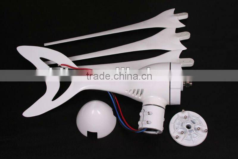 HOT pop marketing 300w wind turbine/street lights/landscape power solution