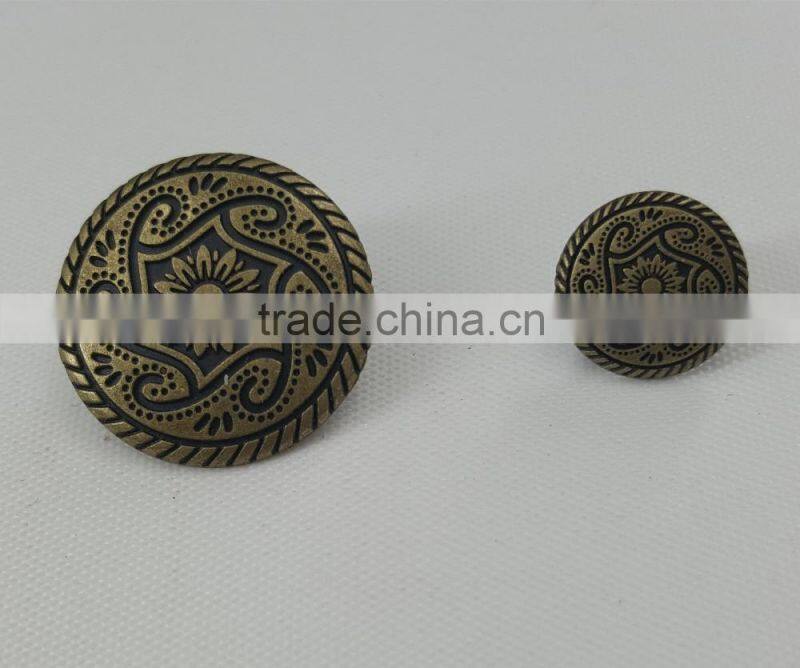 2016 New Arrive Fashion Metal Shank Button