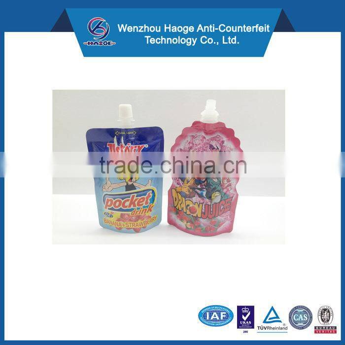 Standup aluminum foil bag