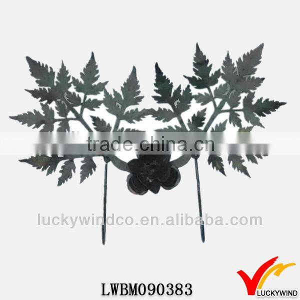 fancy leaf vintage antique metal pant hangers