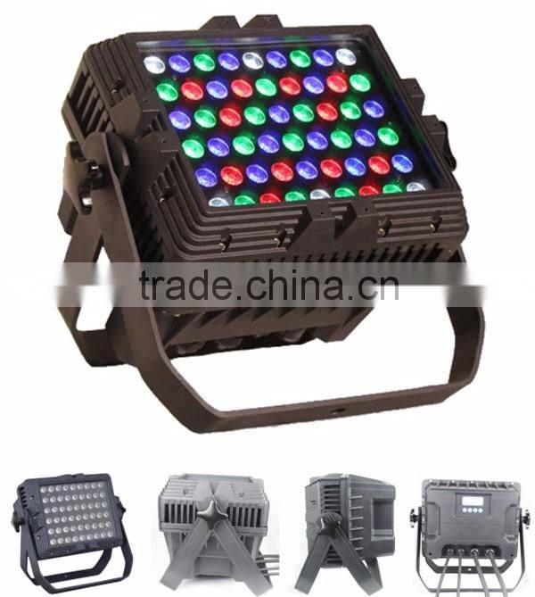 54 3w waterproof outdoor led lights stage rgbw wall washer