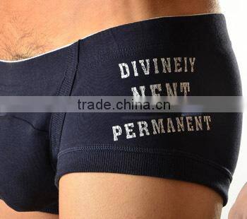 Solid Top Quality boxer for mens sexy underwear