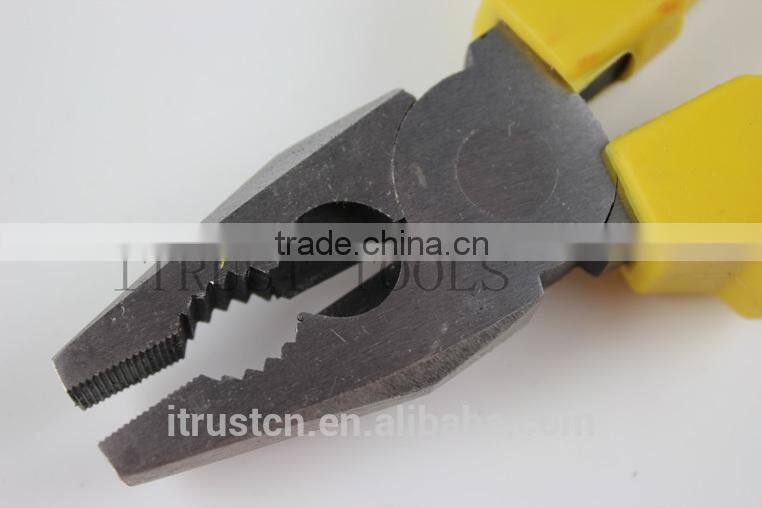 combination plier with 2 color handle good quality PL1108A GS KING TOOLS