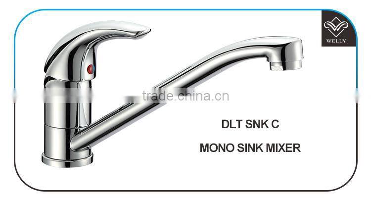 Luxury Bathroom Accessories Chrome Plated Kitchen Tap