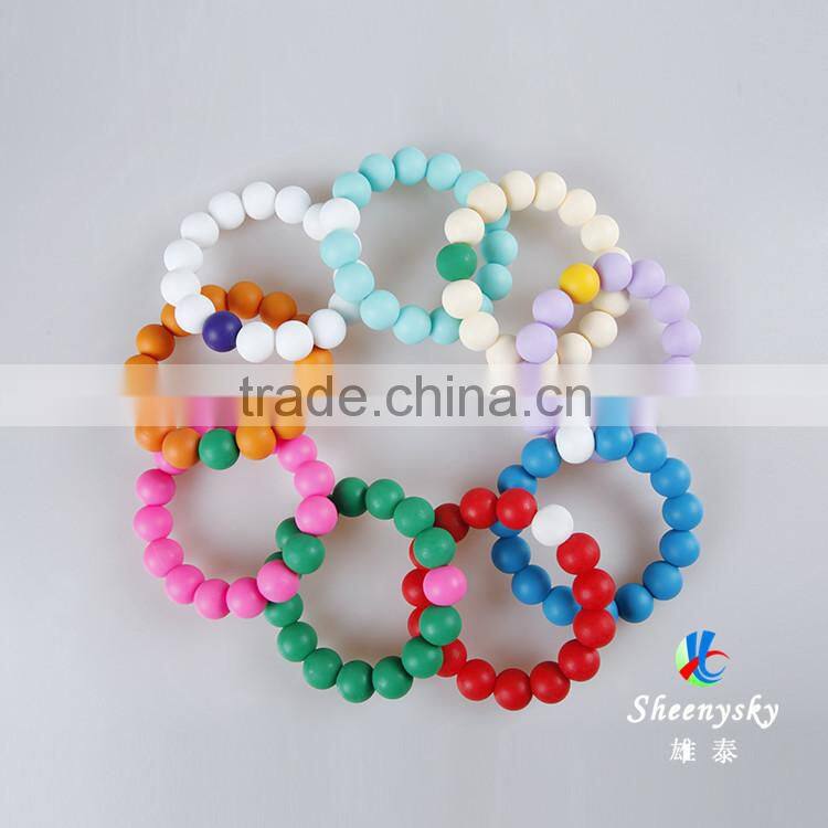 for mother to wear Silicone Chew Bead Bracelet