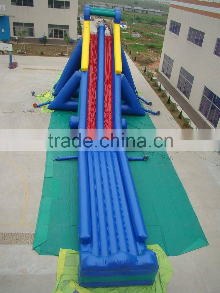 Giant inflatable water slide for adult
