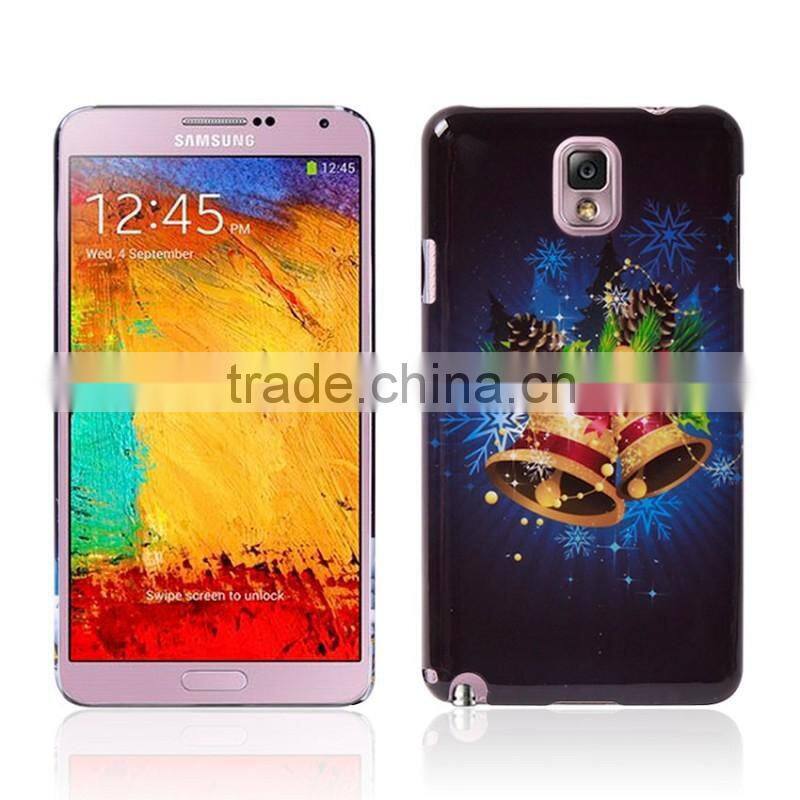Best price mobile shell for galaxy note 3 custom case(promotional christmas gifts)