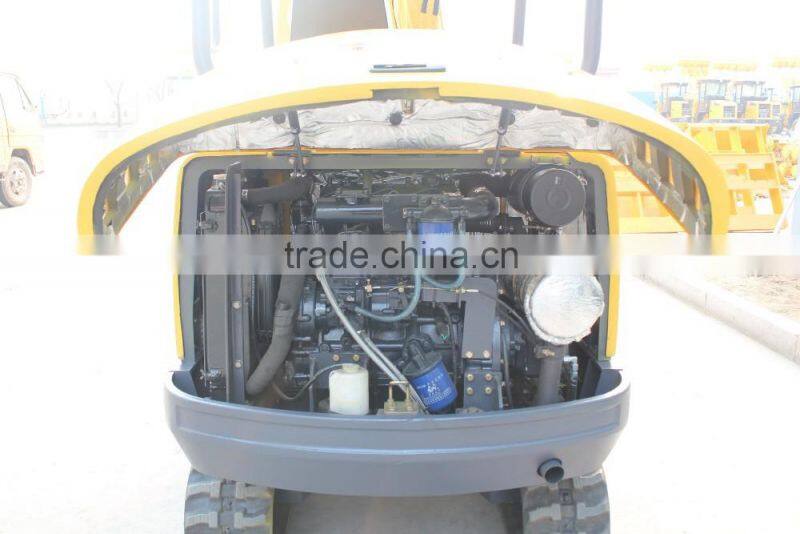 cheap mini crawler excavator/ New Condition and Crawler Excavator Moving Type/2.2 ton Mini hydraulic excavator
