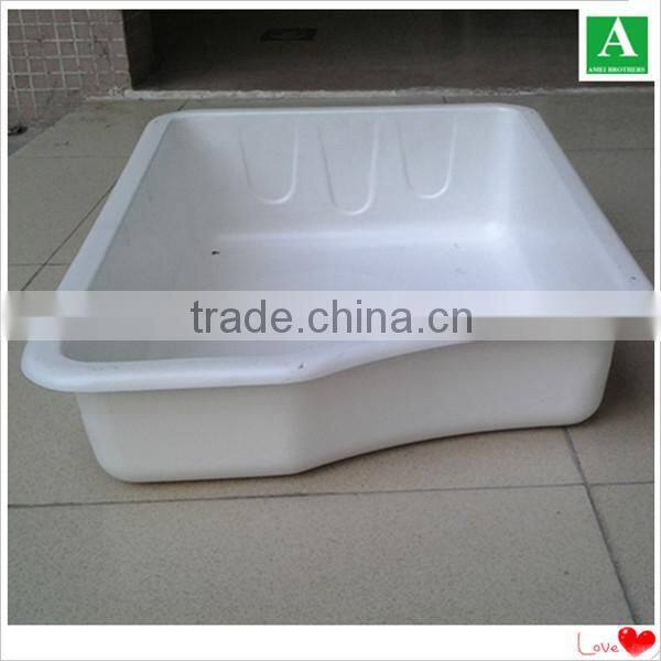 Acrylic round shape vacuum formed plastic outdoor light box