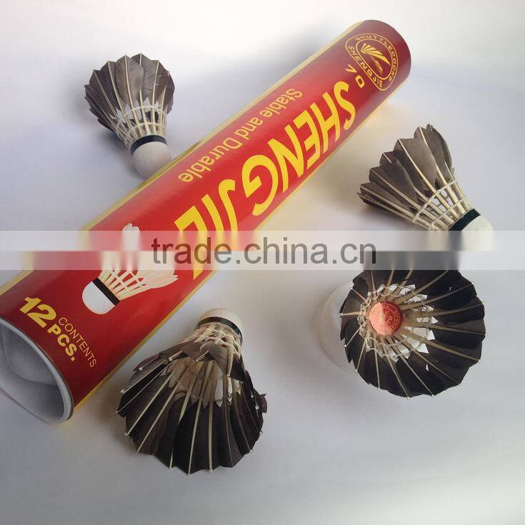 Goose Feather Shuttlecock Badminton Wholesale Practising Ball