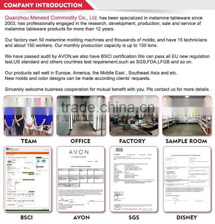 100%melamine food grade unbreakable dog bowl/pet bowl