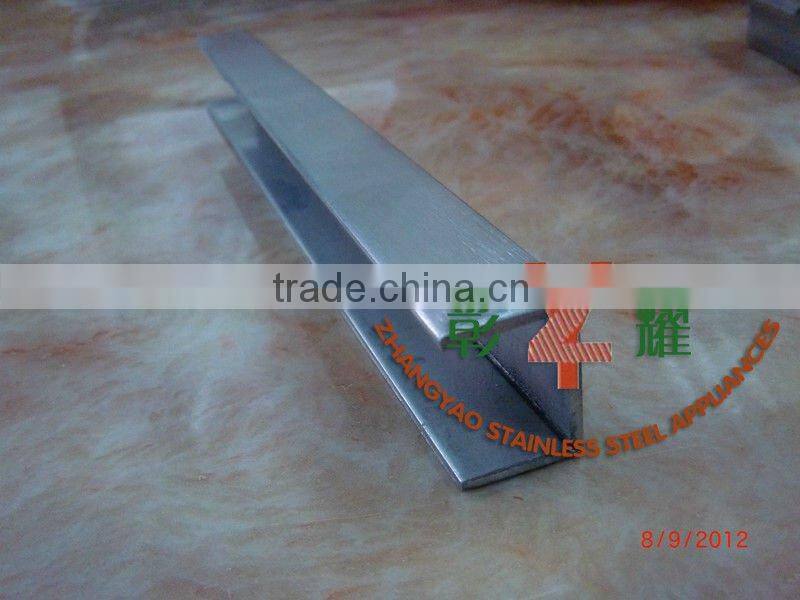 stainless steel U channel banister railing/post