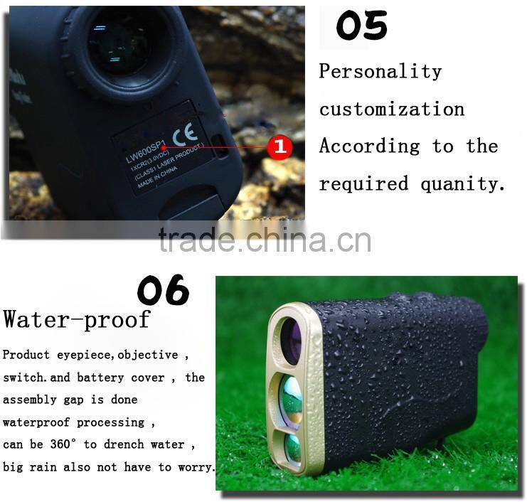 Laser Distance meter hunnting rangefinder laser golf range and speed finder