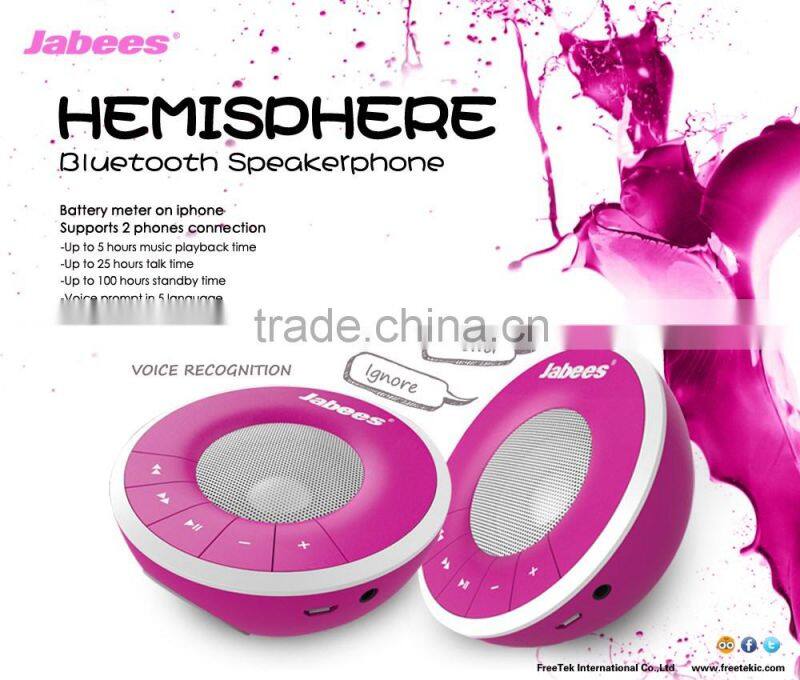 In-built Microphone Mini Mushroom Bluetooth Portable Speaker for Tablet