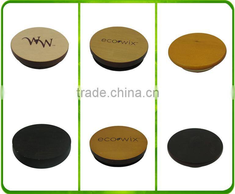 Made In China tea jars wood lid