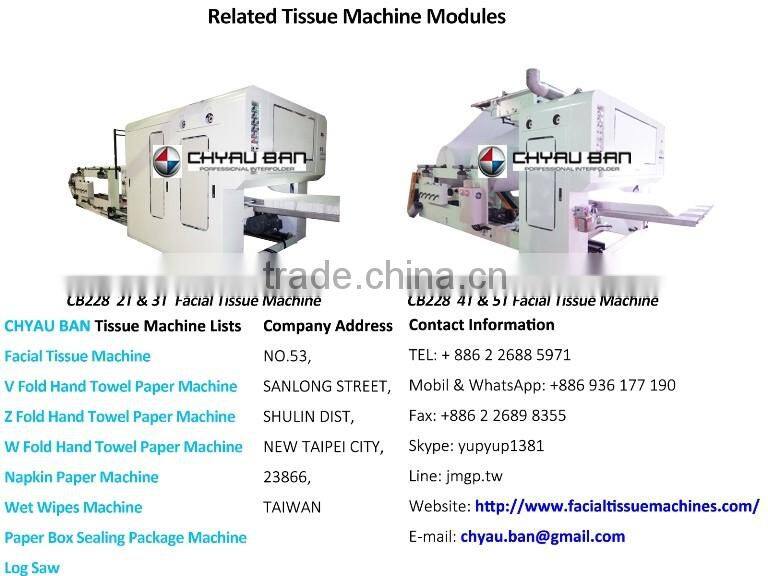 Automatic Carton Box Tissue Facial Paper Machinery Making