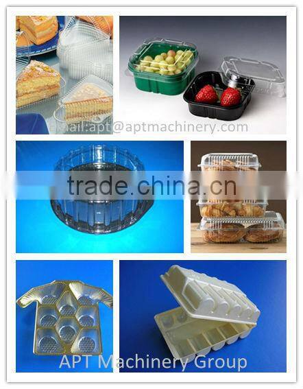 APT-540/760 Automatic OPS Blister Thermoforming Machine with in-mold trimming