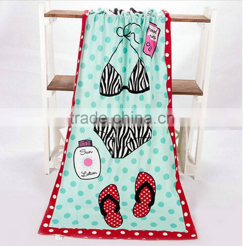 Wholesale custom quick dry microfiber bath towel