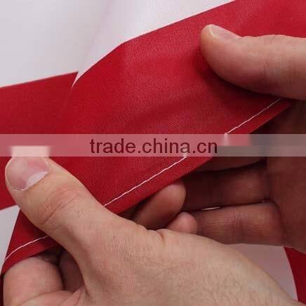 Big manufacturer Printed Type polyetser world flags with names