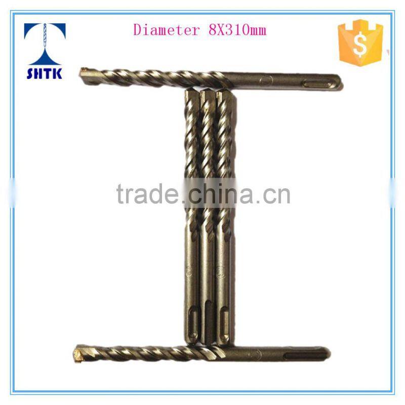 High quality of SDS Plus Drill Bit for Concrete, electric drill bit, Diameter 8X310mm