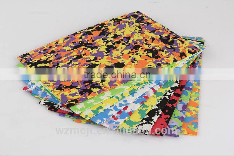 20*30,40*60,A4 size,1mm 2mm 3mm recycle eva sheet mixed color sheet/roll PE sample eva form sheet for shoe
