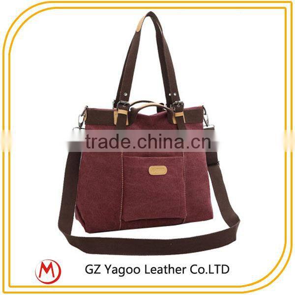 Exported Canvas Big Size Promotion Tote Bag for shopping