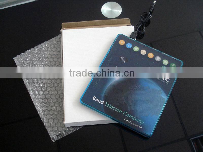 USB multifunction webkey mouse mat with full color printing