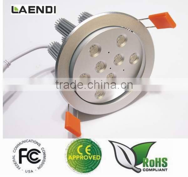 China flush mounted led ceiling lights 7*3w with long life time 50000hrs