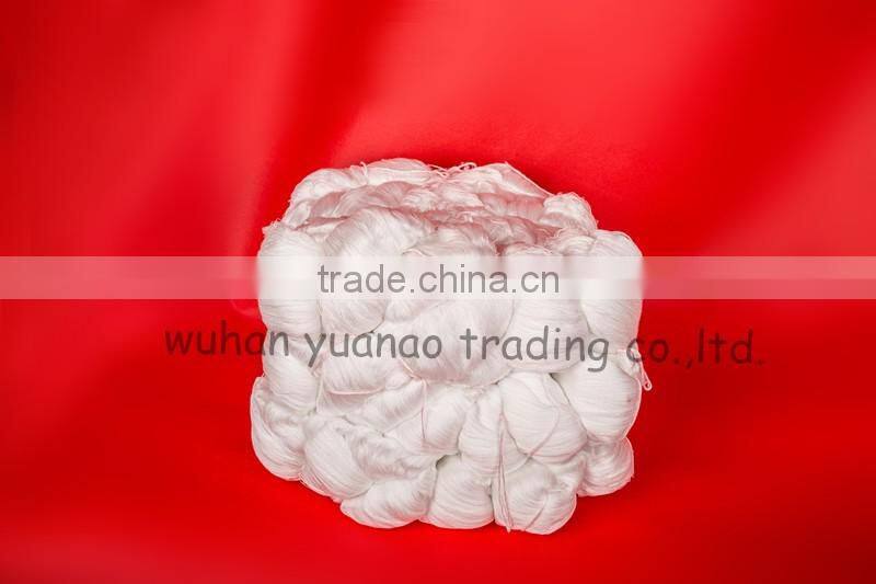 Ring Spun Hanks Raw Whellote Polyester Yarns