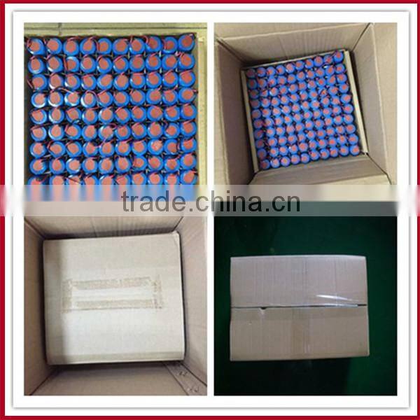 Rechargeable lithium 18650 cell li-ion battery 3.7v 2000mah with PCM for power tools