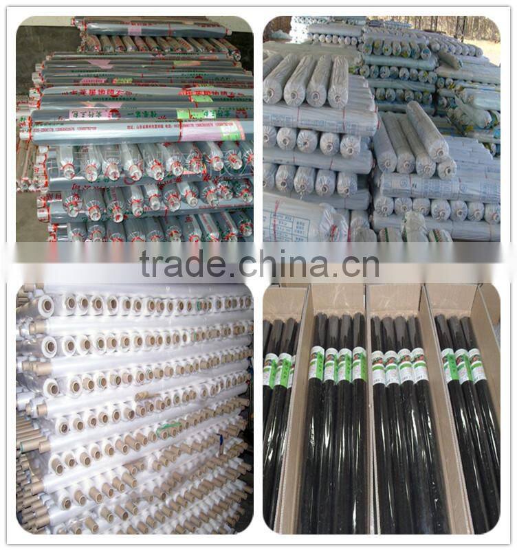 Lowest price with high quality agricultural black mulch film uv polyethylene film