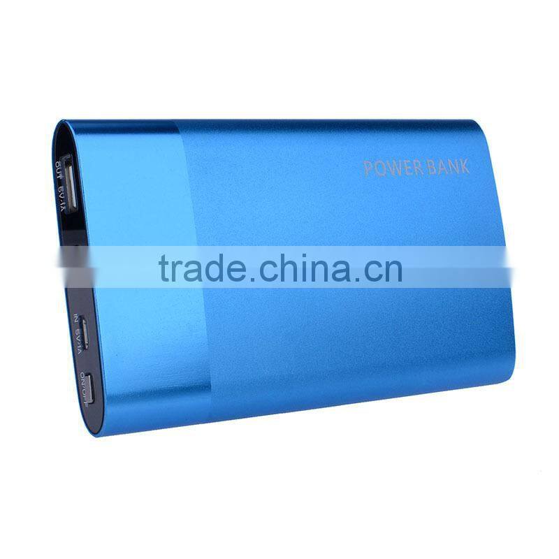 Super high-end business gift ultra slim business gift 6000mah power bank aluminium shell business gift