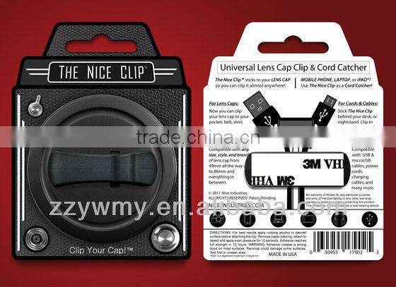 Nice Clip a Universal Lens Cap Clip & Cord Catcher