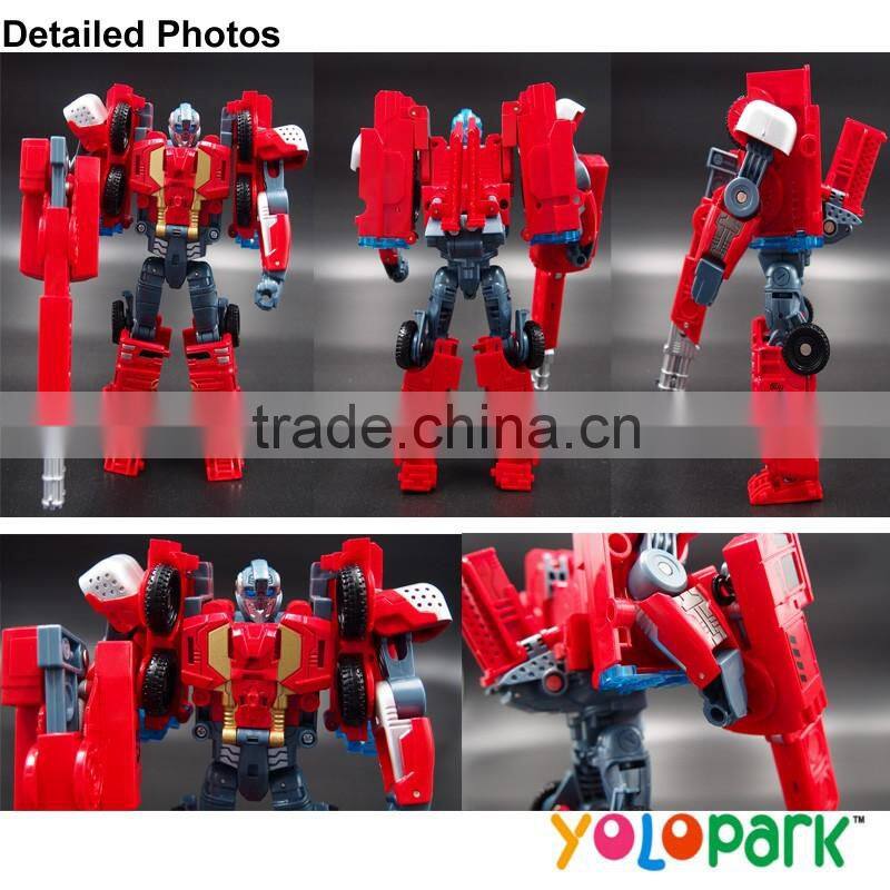 Metal Five In One Deformation Robot Excavator