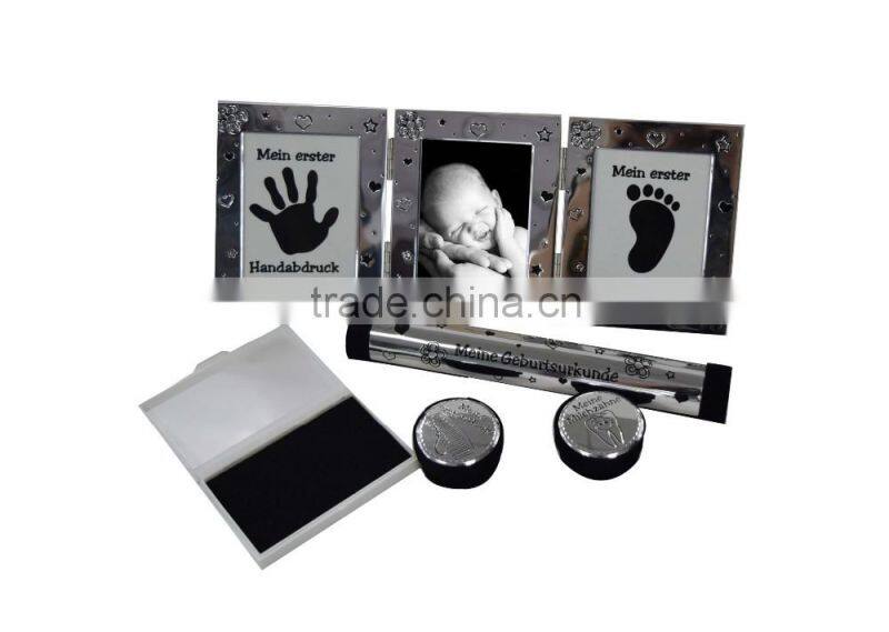 Chinese Fashion Design Modified Pattern 8x10 Double Sided Glass Photo Frame