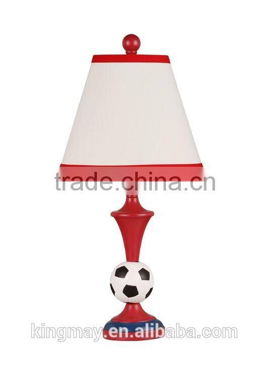 Kids table lamps for any sports fan in boys bedroom