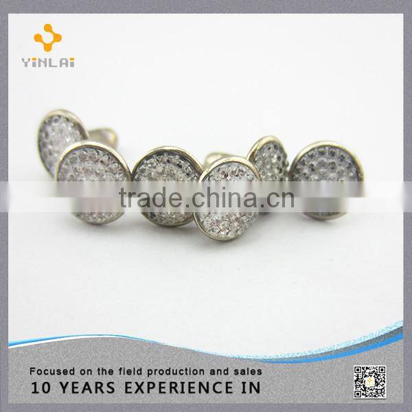 8mm Clear Rhinestone Rivet For Shoes